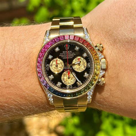 buy rolex daytona rainbow|rolex rainbow daytona original price.